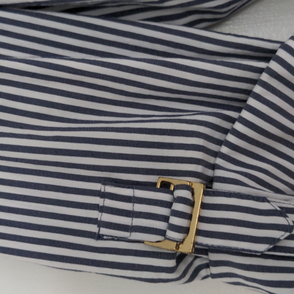 Zara striped button down shirt - Picture 2 of 4